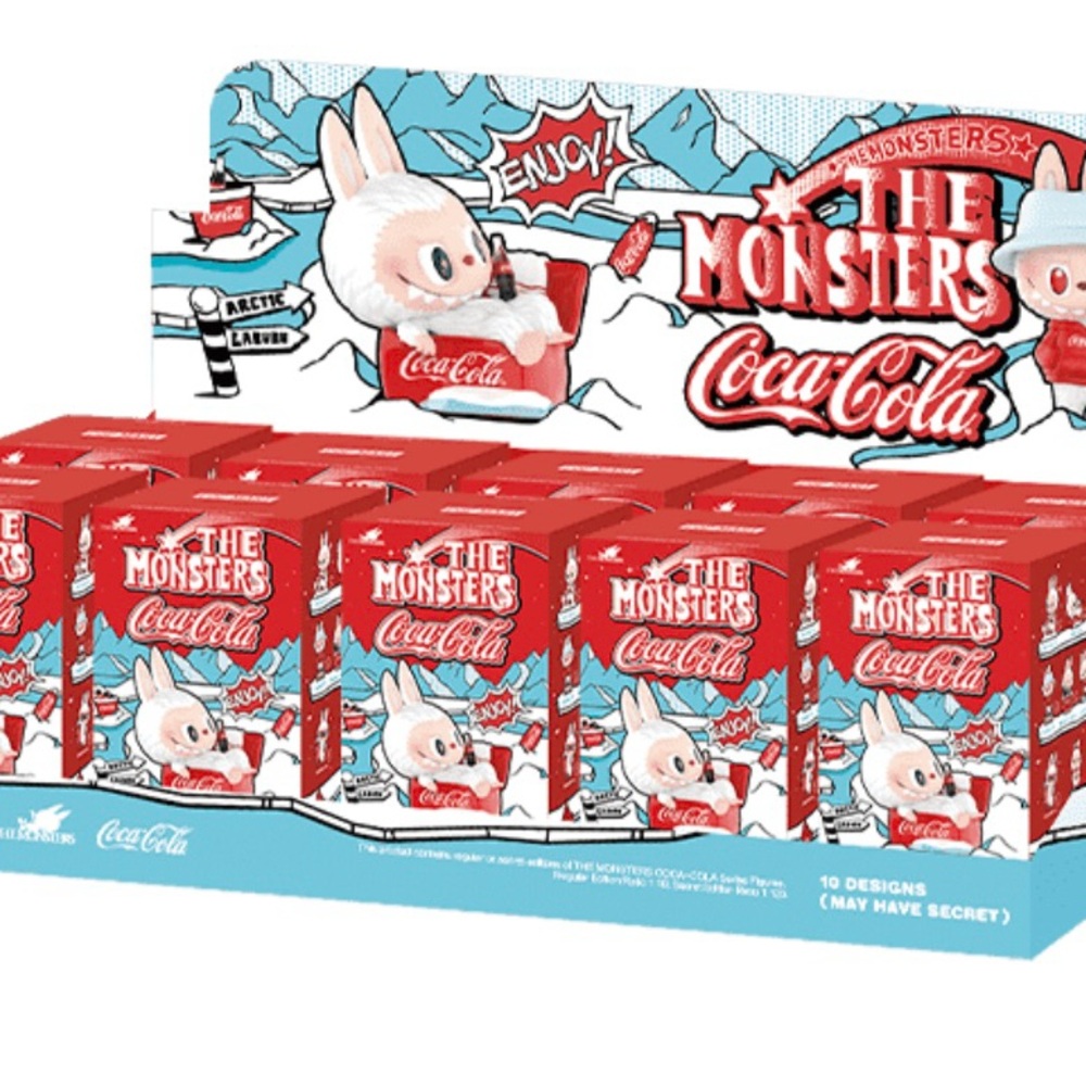 Authentic Pop Mart the Monsters Coca-Cola Blind Boxes